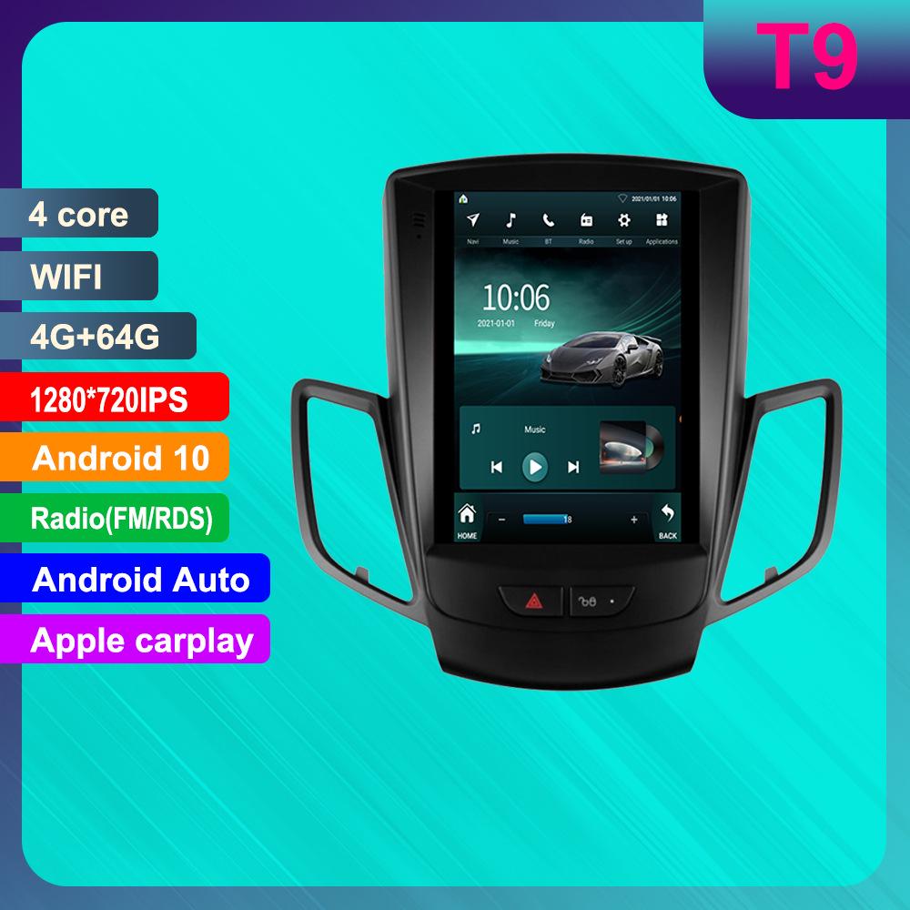 Ford Focus & Fiesta Android GPS Navigation with HD Reverse Camera & CarPlay