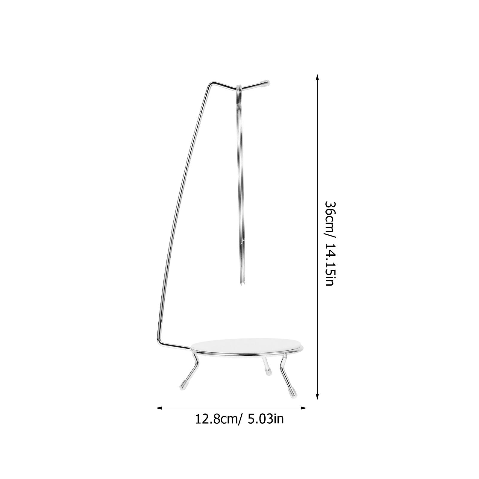 Шампур из нержавеющей стали Стойка для шампуров Решетка для барбекю Стойка для жарки Инструменты для барбекю Для пикников на заднем дворе Барбекю на заднем дворе Стойка для подвешивания кебабов