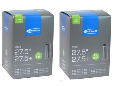 SCHWALBE Tube American Style 40mm AV21F 650B 27.5×2.10/3.00 (for FR) 27.5+ [item]