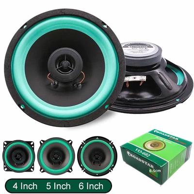 NOWE 4/5/6,5-calowe głośniki samochodowe współosiowy subwoofer uniwersalny samochodowy system audio HiFi muzyka pełny zakres częstotliwości samochodowy głośnik stereo