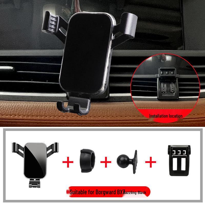 Borgward BX7 (2016-2018) Wireless Charging Car Phone Holder with Navigation Function.