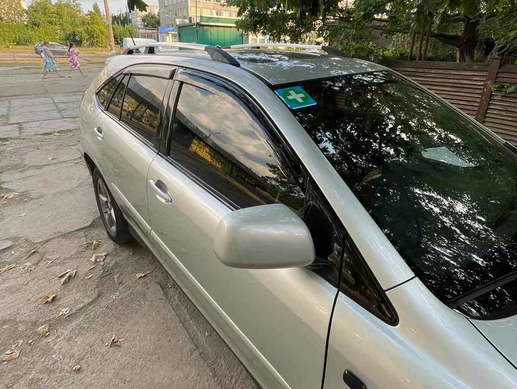 Roof Rails Chrome Turkish Plastic Legs for Lexus RX 2003-2009