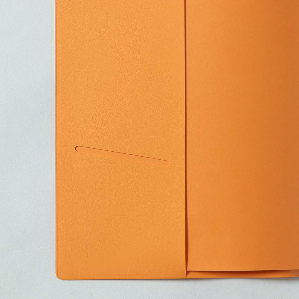 Rhodia 2026 Edition A5 Size Diary with Monthly Diary A5 X with PVC Rhodia Cf117385cvfor Blocks, "Monthly (14.8 21cm) Basic" Cover, Orange,