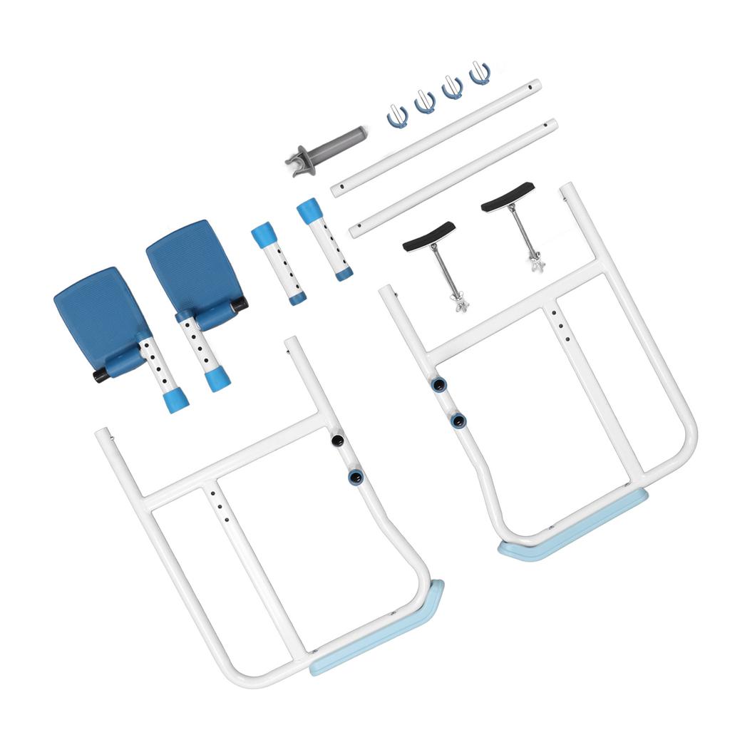 Toilet Safety Rail with Pedal Heavy Duty Height Adjustable Toilet Handrail Frame for Elderly