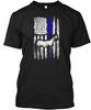 Patrol Police Horse American Flag T-Shirt Made In the USA Size S To 5XL