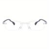 17pcs Anti-Blue Light Frameless Reading Glasses Fashionable Eyeglasses Simple Reading Glasses Unisex