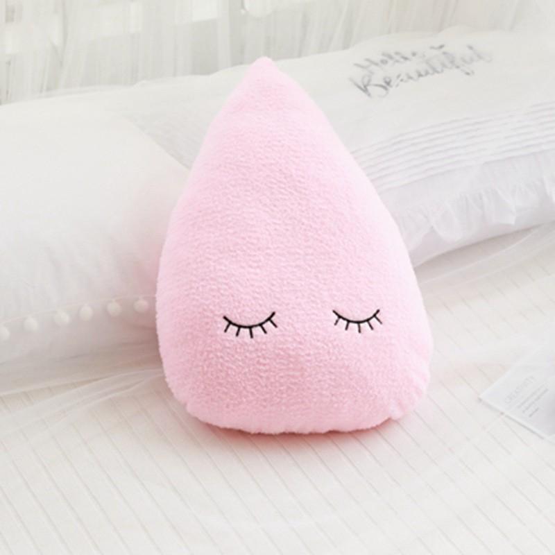 InSky Series Throw Pillow Plush Toy: Cloud, Moon, Raindrop, Star - Sofa Cushion & Kids' Room Decor