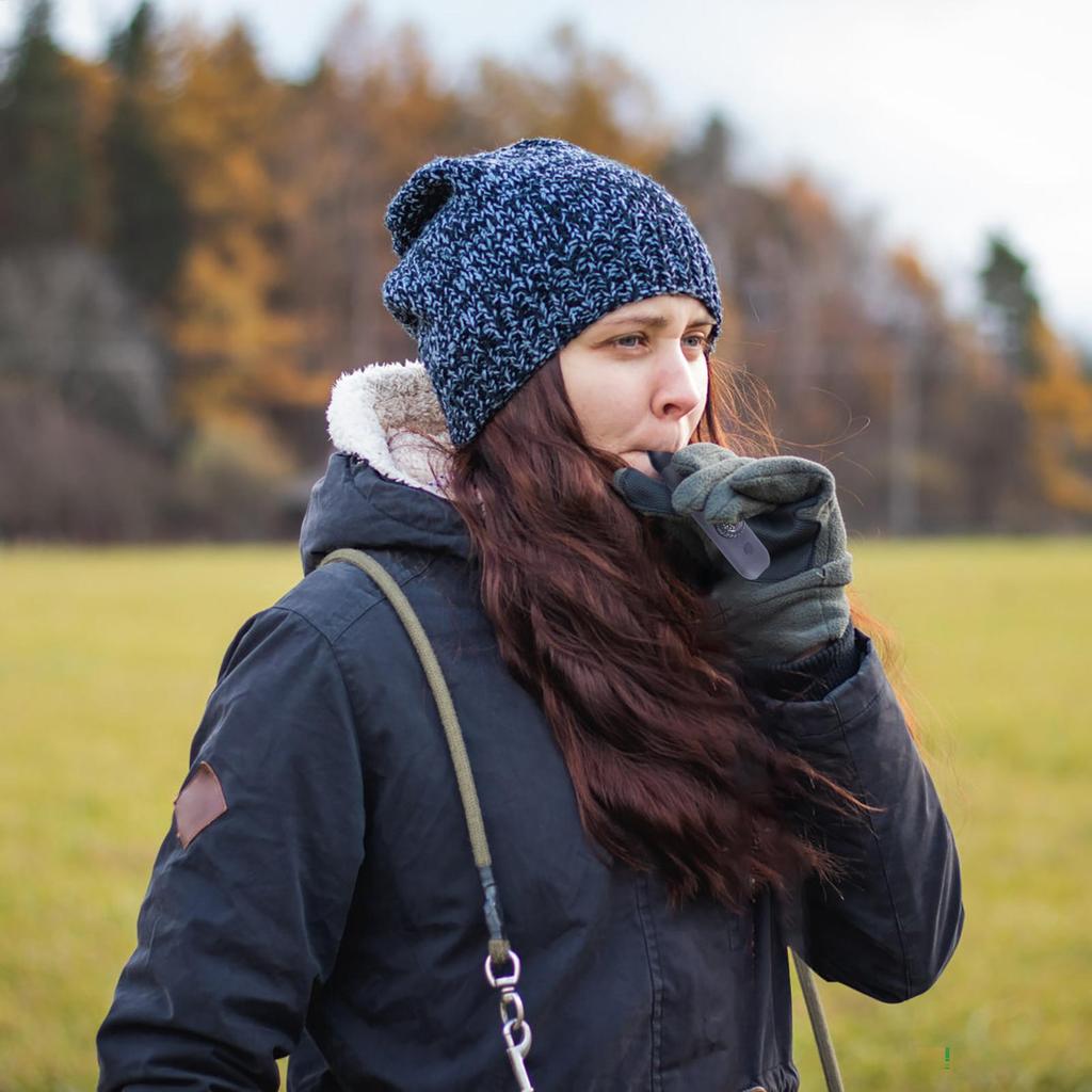 Survival Whistle with Compass Loud Sound Survival Whistle with Light Mountaineering Hiking Safety Gear with Temperature Gauge