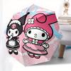 1pc My Melody and Kuromi Dress-Up Umbrella with Plastic Handle,Suitable for All Seasons Home Travel Outdoor UmbrellaSanlio556