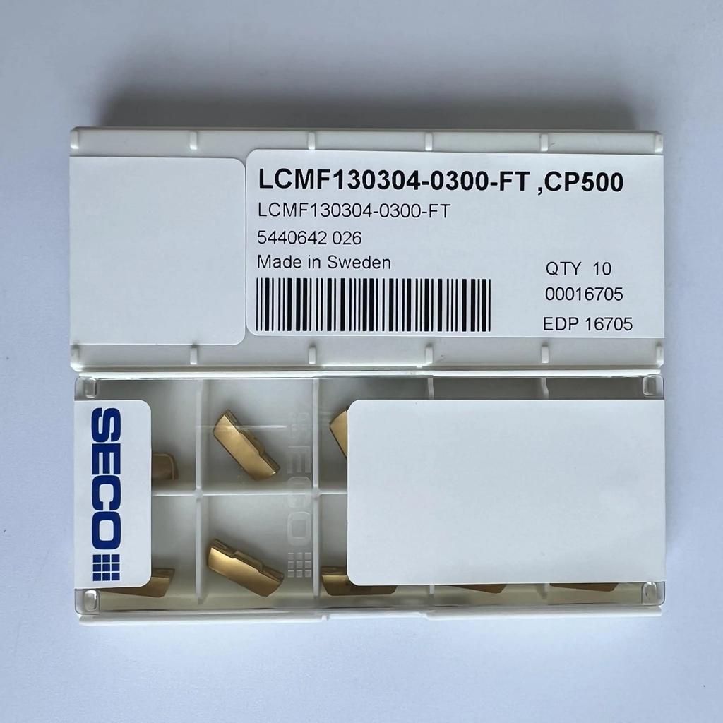 SECO / LCMF130304-0300-FT, CP500 /Original genuine CNC alloy blade 10 PCS