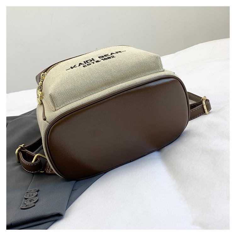 2025 Katie Bear Damen Stickerei Canvas Rucksack - Vielseitig & Stilvoll