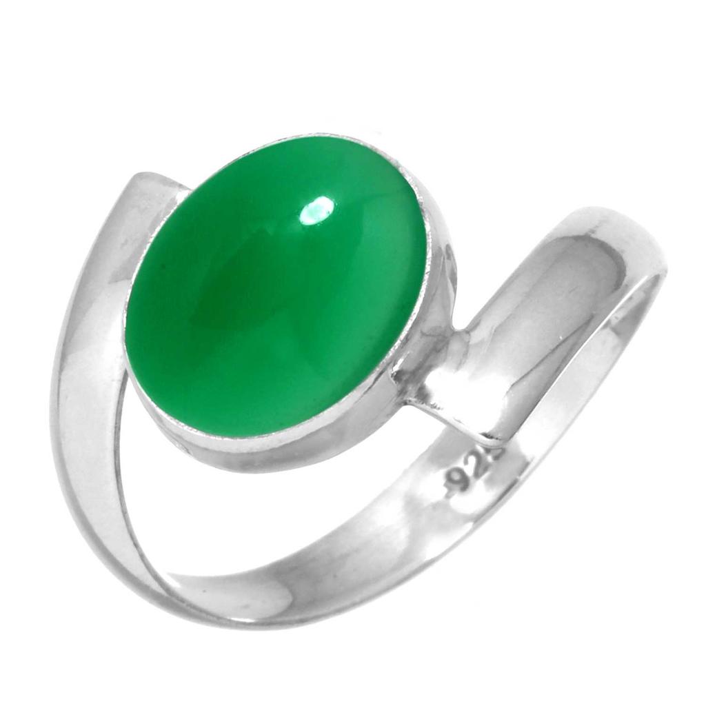 925 Sterling Silver Ring Women Gemstone Handmade Jewelry Engagement Gift Amber Amethyst Black Onyx Carnelian Garnet Quartz Green Onyx Gold Stone