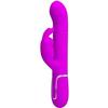 Vibromasseur - PRETTY LOVE - COALE RABBIT - Violet - 7 Fonctions De Vibration - ABS-silicone