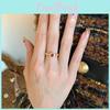 Fashionable And Luxurious Ruby Ring For Women With Trendy Open Adjustable Band For 2024