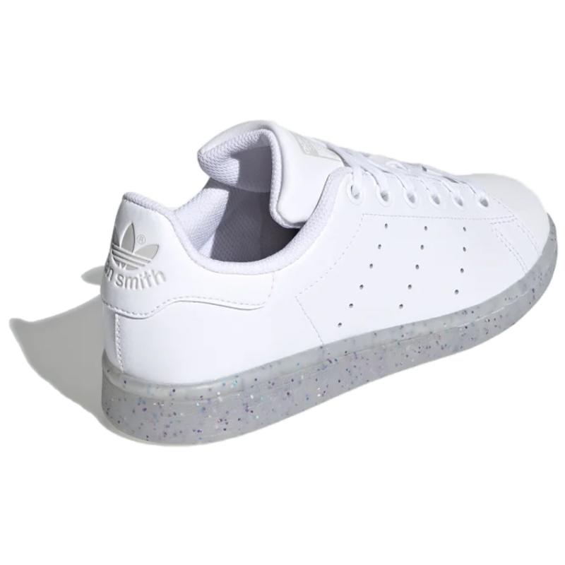 Adidas Originals STAN SMITH Collection J Low Top Kids' Skateboarding Shoes White Gray Dot Teenagers Sneakers EE7574