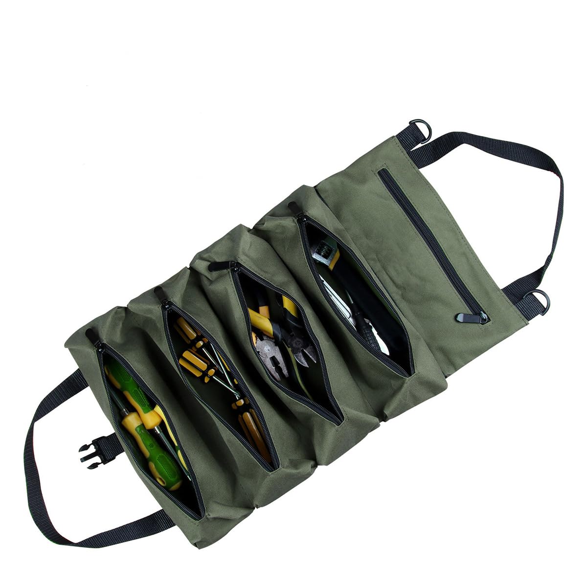 

Tool Tool Compact Tool Camping [Cedar Eight] Bag, Holder, Storage, Car, Motorcycle, Tools, Bag, Outdoor, (Green) зелёный
