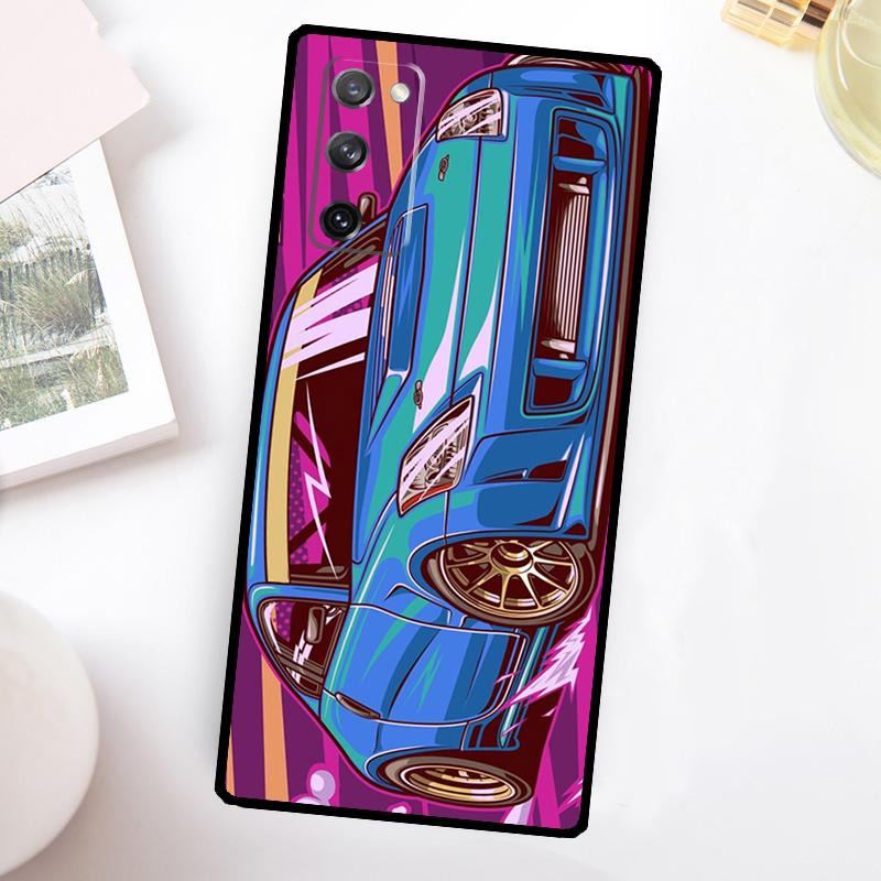 JDM Legend Drift Car Phone Case For Samsung Galaxy S26 S25 S24 S23 Ultra S20 FE S21 FE S22 Plus S10 S25 FE Cover
