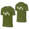 Naps Necessary Adult Peace Session Soft And Glutinous Reversible Tshirt Retro Academy Korean Atmosphere Unisexs Tshirts