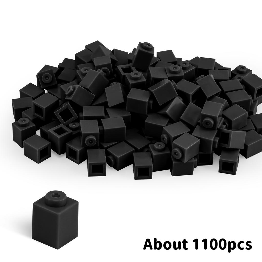 500g1x1 DlY Construction Blocks Thick FiguresBricks 2x2 Dots Instructive Creative SizeCompatible Featuring Plastic Playthings forChildren
