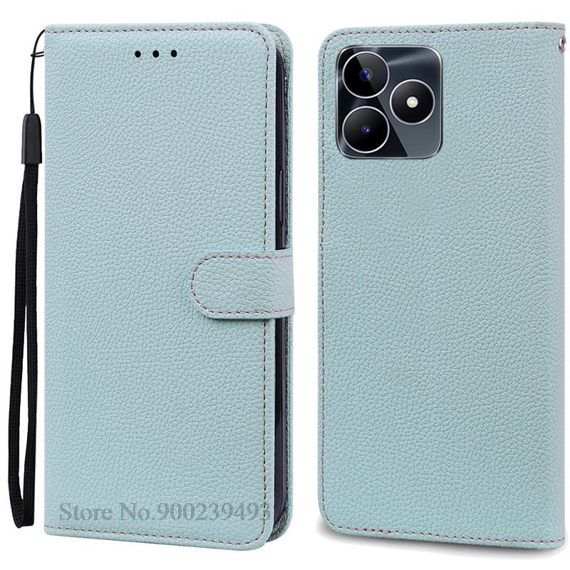 Pouzdro peněženka/flipový kryt z umělé kůže pro Realme C53, pouzdro z umělé kůže pro OPPO Realme C53 C 53, pouzdro na telefon Realme C53, pouzdro a kryt