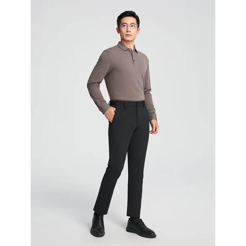 Youngor Men s Slim Fit Wool Polo Shirt XL