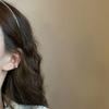 Minimalist Style Thin Headband Sparkling Hair Accessories Elegant Rhinestone Hair Hoop  Girl