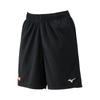 Table Tennis Game Size 82JBC202 Pants, Sweat-Wicking, Quick-Drying, Women's, Black, L,