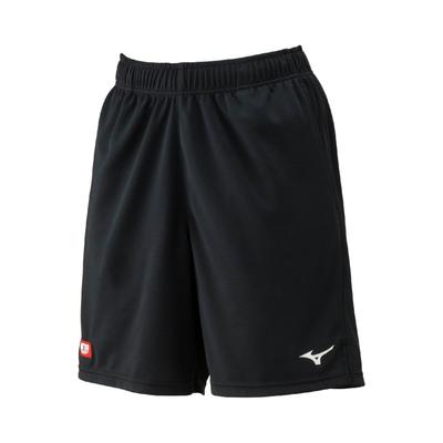 Table Tennis Game Size 82JBC202 Pants, Sweat-Wicking, Quick-Drying, Women's, Black, L,