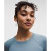 Lululemon Swiftly Tech Cropped Long Sleeve Shirt 2.0 Steel Blue Steel Blue