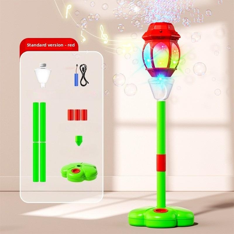 Children s Bubble Street Light Bubble Machine Combination Bubble Stick Bubble Lamp Toy Set