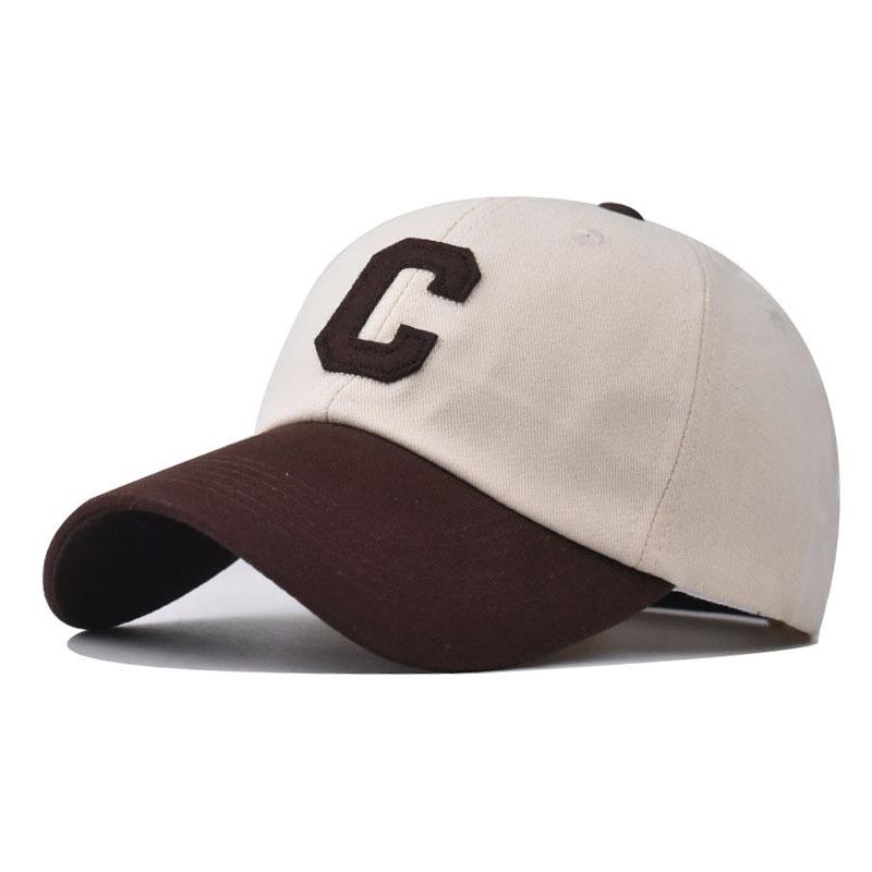 Neue C bestickte Baseballkappe Herren- und Damen-Outdoor-Kappe Koreanische Version personalisierte Kappe