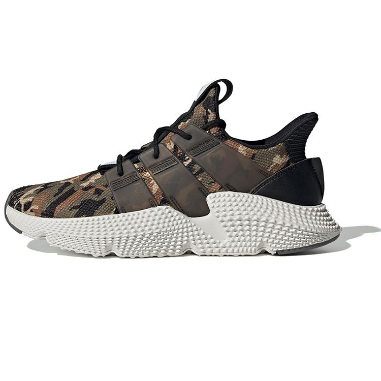 

Adidas Оригинальные кроссовки Originals Prophere, легкие, с нескользящей подошвой, низкие, для повседневной носки, мужские кроссовки, зеленый камуфляж FU9261 44