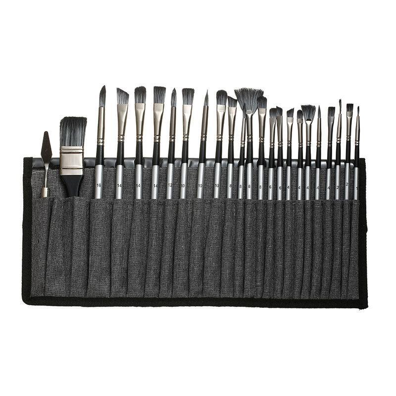 13/15 Holes Foldable Women Makeup Brush Tools Bag Large Capacity Travel Makeup Brushes Storage Beauty Tools Pouch Holder