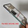 For Oppo A52 / A72 4G / A92 Middle Frame Housing Bezel Plate Cover With Camera Lens And Side Button Repair Parts