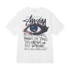 Grenzüberschreitende europäische und amerikanische Trendmarken, eine Vielzahl bedruckter Herren- und Damen-Kurzarm-T-Shirts, 220 Gramm lockere Streetwear-T-Shirts