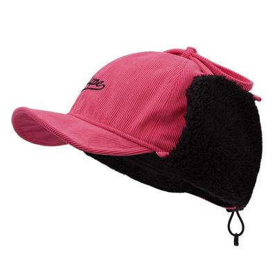 Corduroy Hat with Ear Cold Heat Cold Cold Protection Commuting To Winter Mountain Climbing Black [Clakllie] Cap, Flaps, Stylish, Protection,