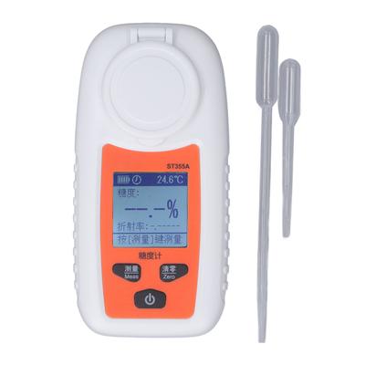 Digital Brix Refractometer High Accuracy Fruit Sweetness Tester Easy Operation Sugar Refractometer