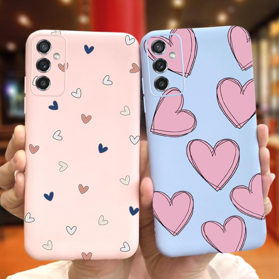 For Samsung Galaxy M52 5G Case Silicone Cute Cartoon Phone Cases For Samsung M52 M 52 SM-M526B Soft TPU Back Cover Fundas