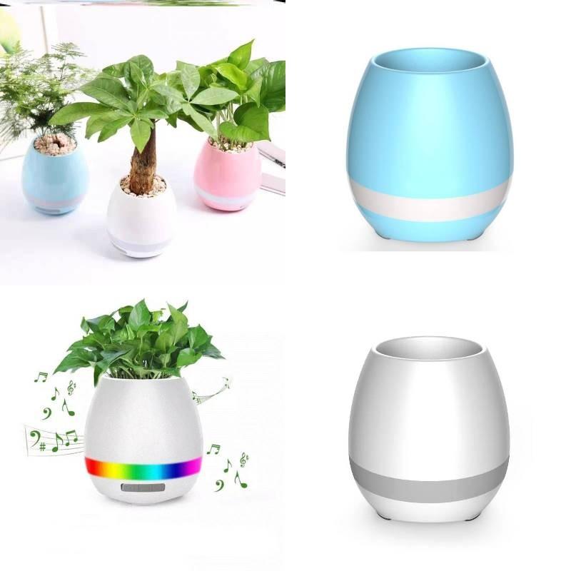 Flower Portable Bluetooth Lamp Speaker Night Light Bedroom Occasions Festive