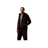 Minimalist Comfortable Versatile Hooded Zip-Up Long Sleeve Jacket Men Jackets Black 40EM587-001