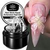BORN PRETTY Nail Extension Gel Non-Sticky Hand-Moldable Scuplting Gel for Nail Art Clear Slip Gel 30ml