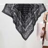 70x70cm Imitation silk Silk Scarf Print Bandana Women Hijab  Spring