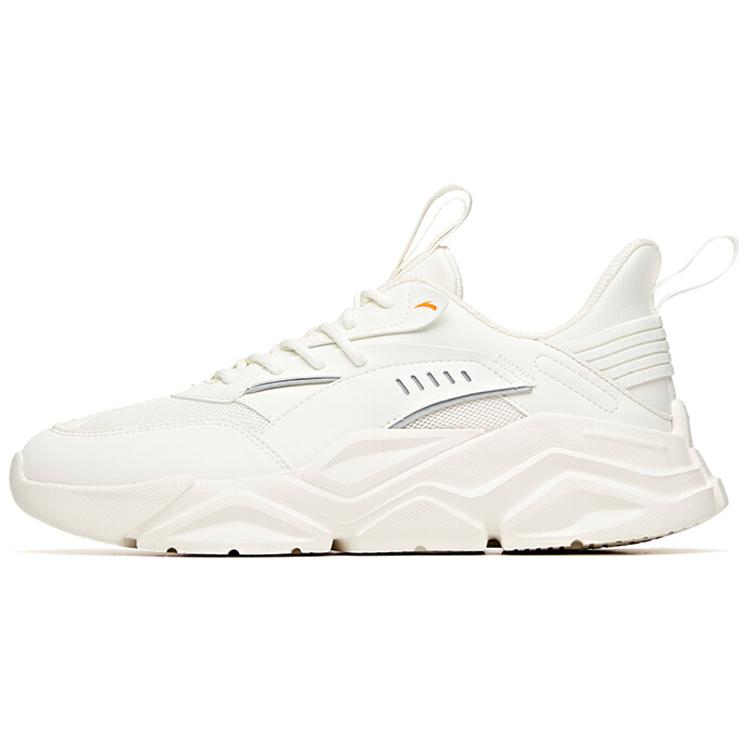

new Anta Life Collection Cushioned Anti Slip Wear Resistant Breathable Lightweight Low Top Casual Shoes Men s White 39