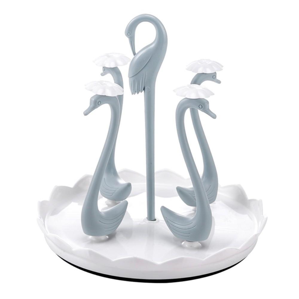 Swan Shaped Cup Support Frame Creative Drinking Cup Drainer Stand Rack  Kitchen Accessories