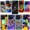 Geometry Dash Game Phone Case for Xiaomi Redmi Note 14 13 14S 12S 12 11S 11T 11E Pro Plus 11 10 10S 9S 5G Soft Silicone Cover