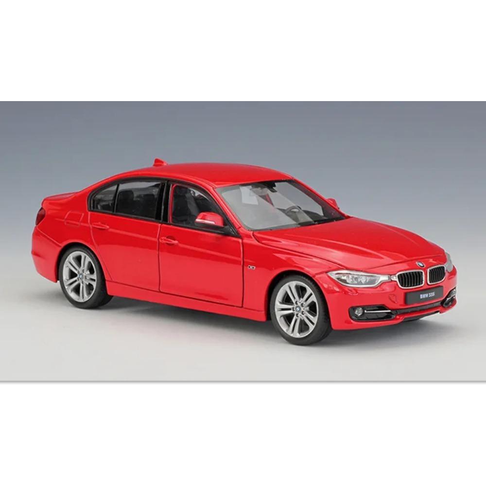 WELLY 1/24 BMW 335i Alloy Miniature Car Model Diecast Metal Scale Model Car Diecast Metal Static Collection Children Toy Car
