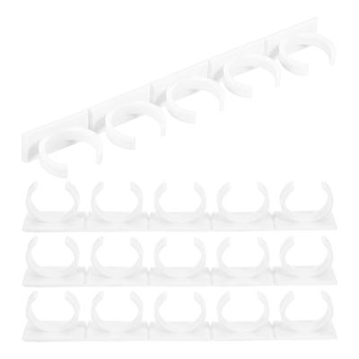 4Pcs Kitchen Storage Rack Spice Organizer Plastic Clips Space-Saving Countertop Seasoning Holder Pantry Organizer Kitchen Decor