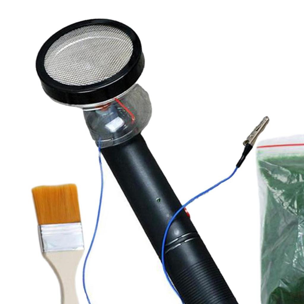 Flok Elektrostatik Makinesi, Elde Taşınabilir Modelleme Aksesuarları Statik Çim