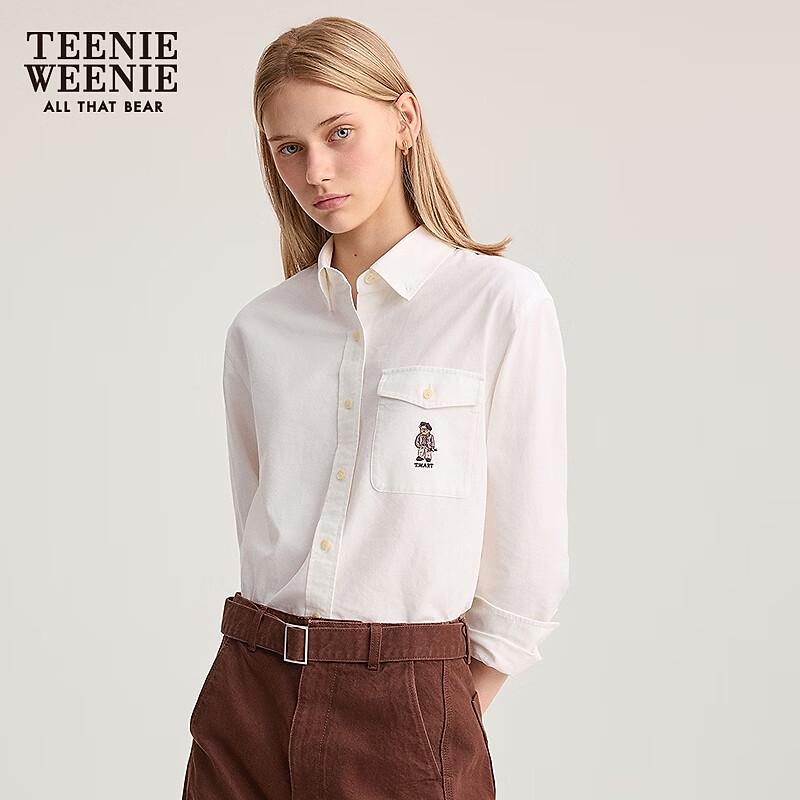 Teenie Weenie Women's Embroidered Long Sleeve Shirt