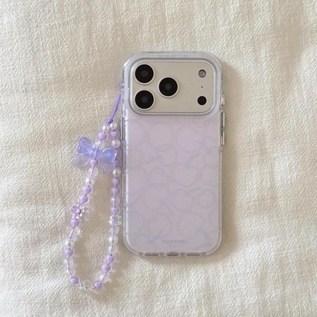 Purple Apple Phone Case for iPhone 13/14/15/16ProMax/17Pro - Women's Edition